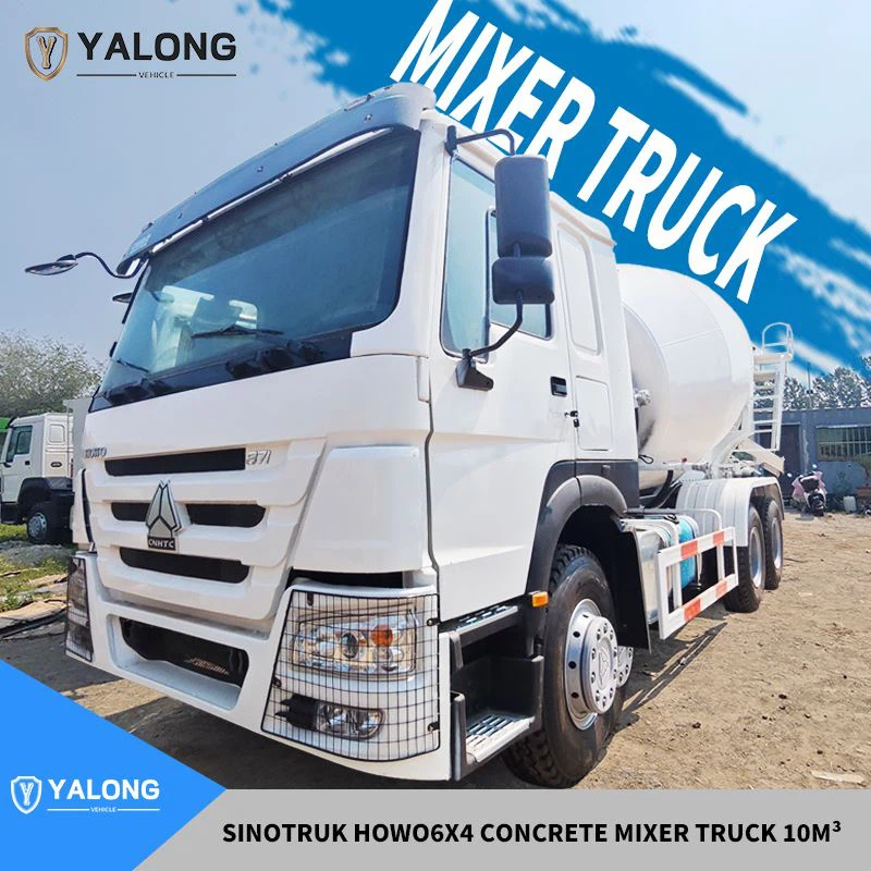 Sinotruk Howo6X4 Concrete Mixer Truck 10m³